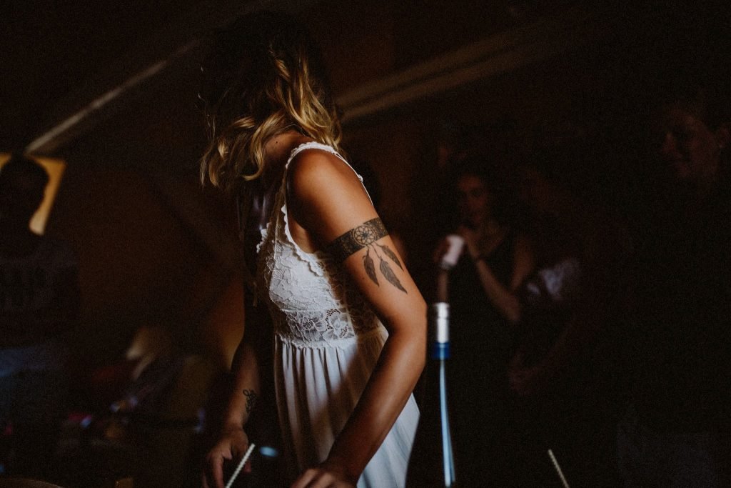 Braut Tatoo Boho Hippie