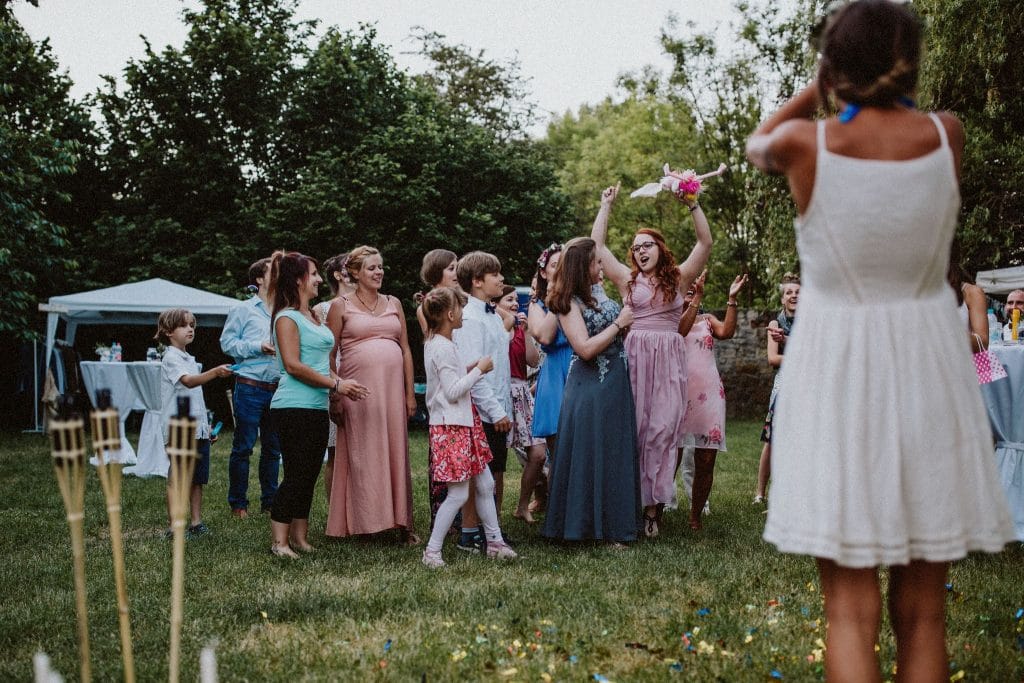 Brautstrauß Kuscheltier Vogel