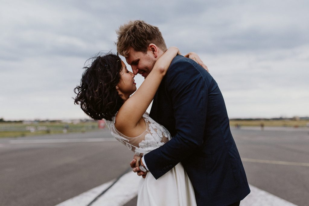 Tempelhofer Feld Hochzeitsfotos Berlin