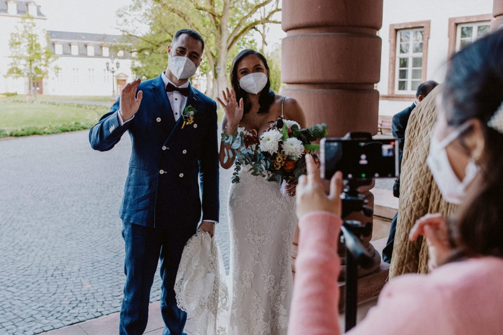 Corona Hochzeit Live Zoom