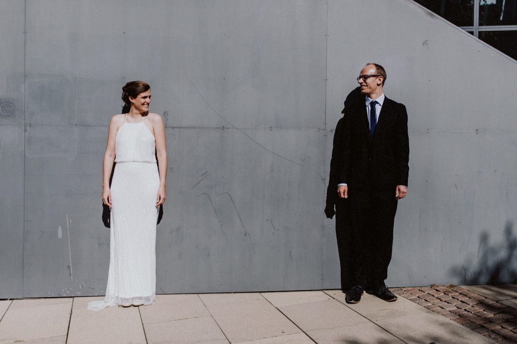 Darmstadtium Hochzeitsfotos Brautpaar Hochzeitsfotograf