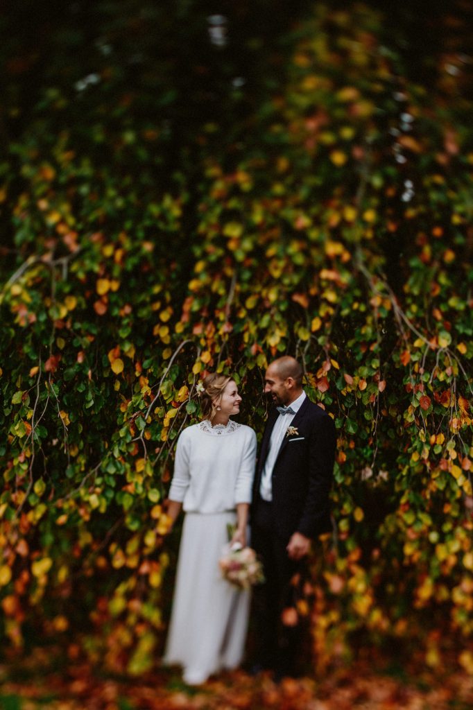 Hochzeitsfotos Rosenhöhe Darmstadt Herbst