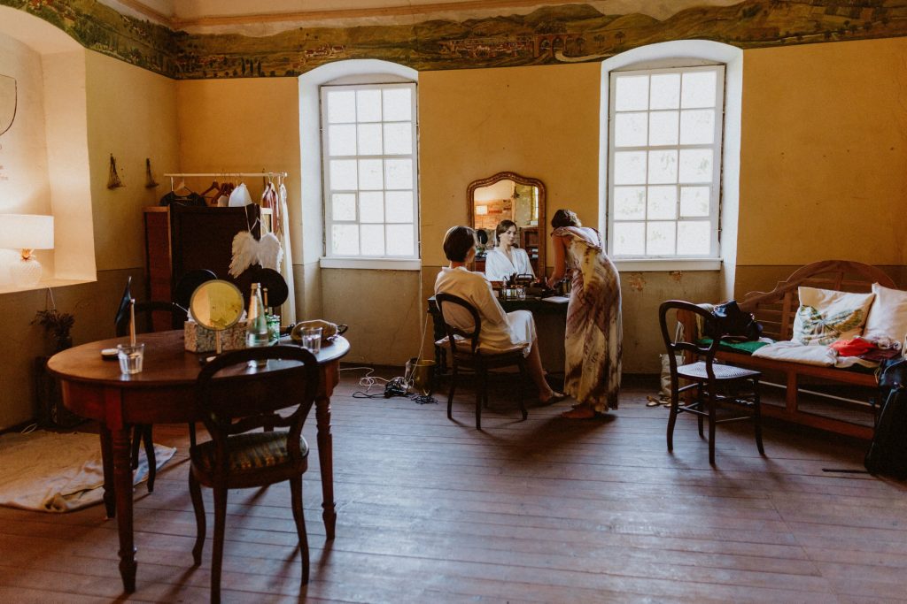 Schlossgut Lüll getting ready