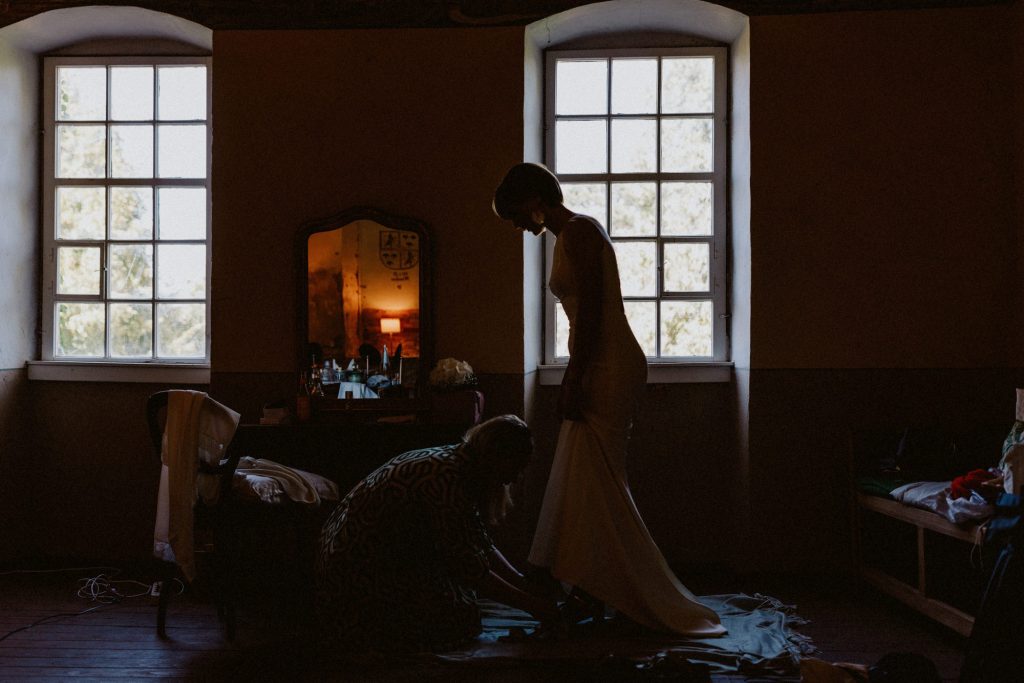 Schlossgut Lüll getting ready